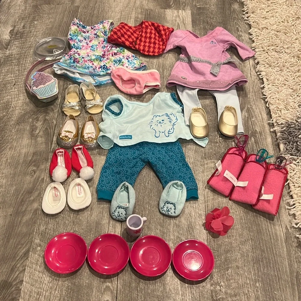 EUC American girl clothing shoes accessories purse glasses - Picture 1 of 8